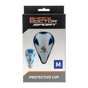 Shock Doctor Sport Protective Cup Medium Youth Age 12-15 Years Blue